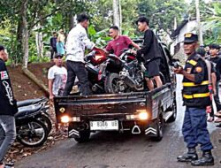 Maling Motor Gagal Beraksi di Ciawitali Lembur Cikalongwetan, Tinggalkan Motor dan HP Berisi Foto Diri