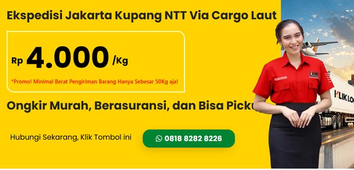 Kirim Barang Jakarta–Kupang Lewat Laut, Apa yang Perlu Diperhatikan