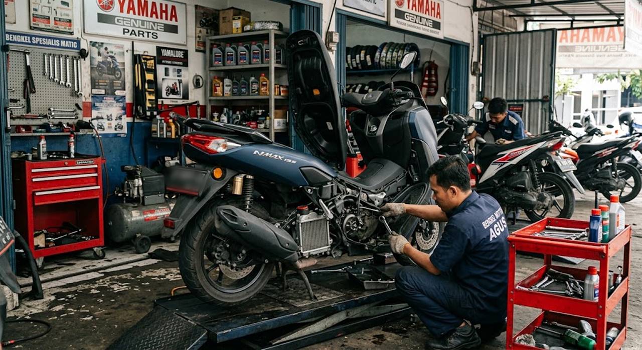 Inilah Sparepart Motor Yamaha NMAX yang Sering Diganti, Telat Ganti Bisa Berabe