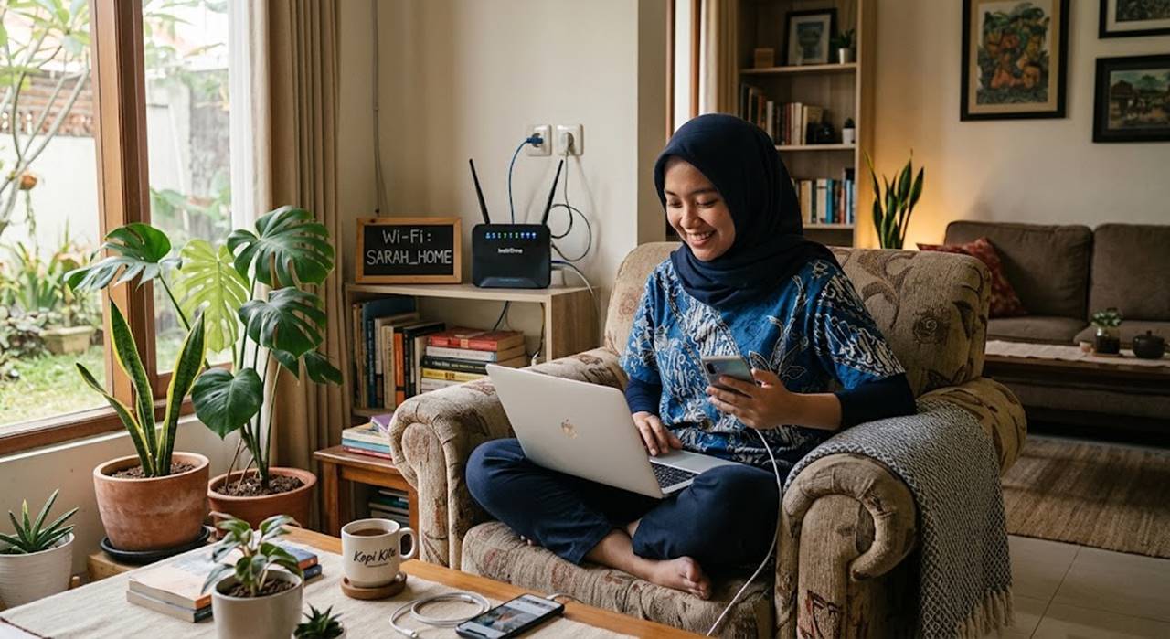 Perbandingan Eznet Fiber Optic 20 Mbps vs Telkomsel One Dynamic 20 Mbps, Harga Sama! Ini yang Beda
